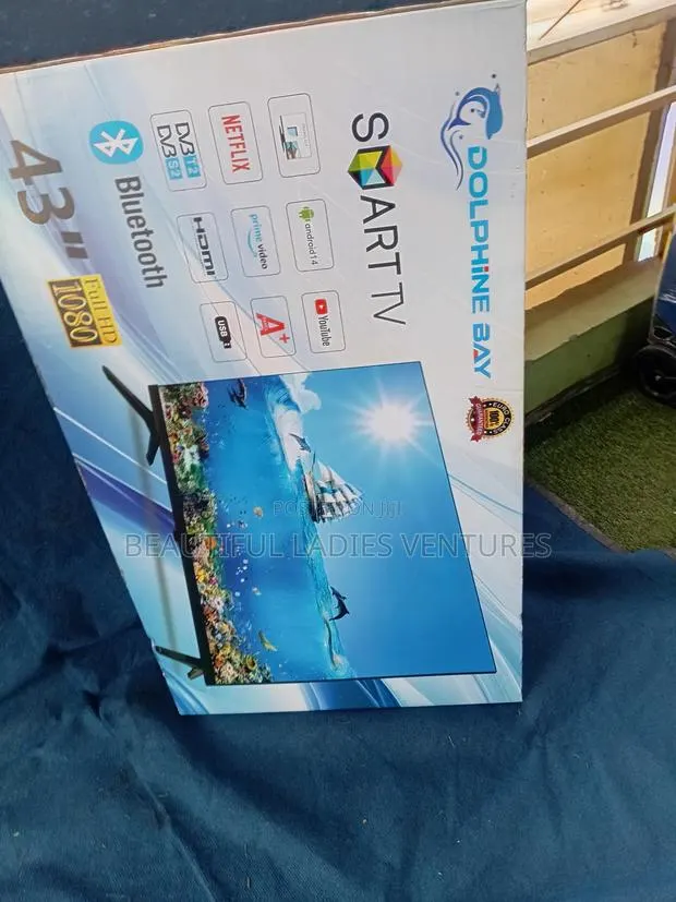 Dolphine Bay 43-Inch Led Tv – Modern Design, Brilliant Picture · Photo 1