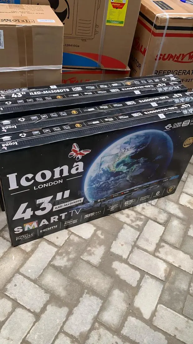 Icona London 43" Smart Android Led TV| Uk Brand|Voice Contr · Photo 1