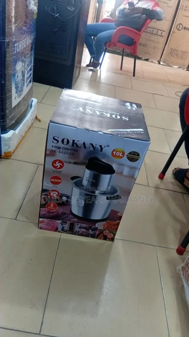 High-Speed Sokany Food Chopper – Make Fufu Faster and Easier Than Ever · Photo 1