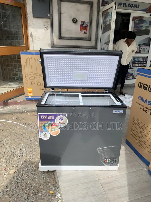 Newly Bulky Nasco 200ltrs Chest Frezers Nas-250fl · Photo 1