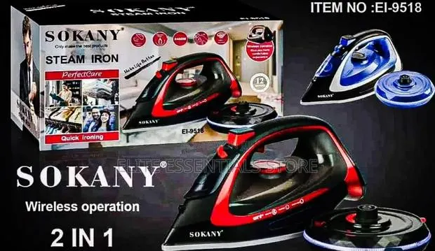 High Quality Sokany Cordless Steam Iron · Photo 1