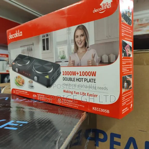 Portable and Convenient Electric Burner From Decakila · Photo 1