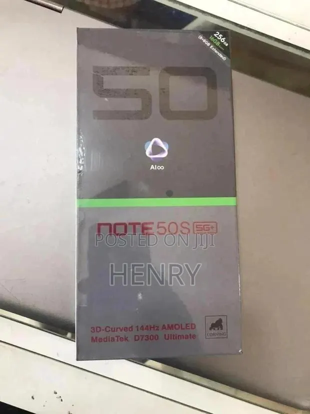 New Infinix Note 50s 256 GB Blue · Photo 1