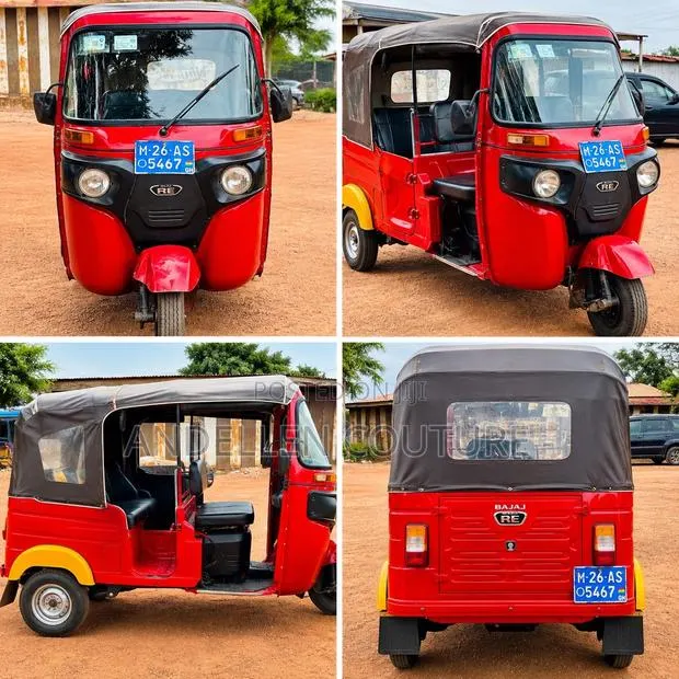 Bajaj RE 2025 Red · Photo 1