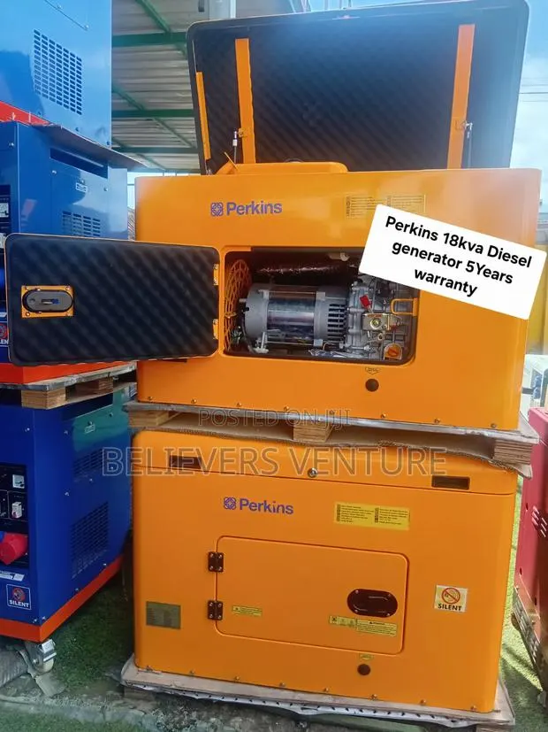 Perkins 18kVA Generator – Dependable Diesel Power Solution · Photo 1