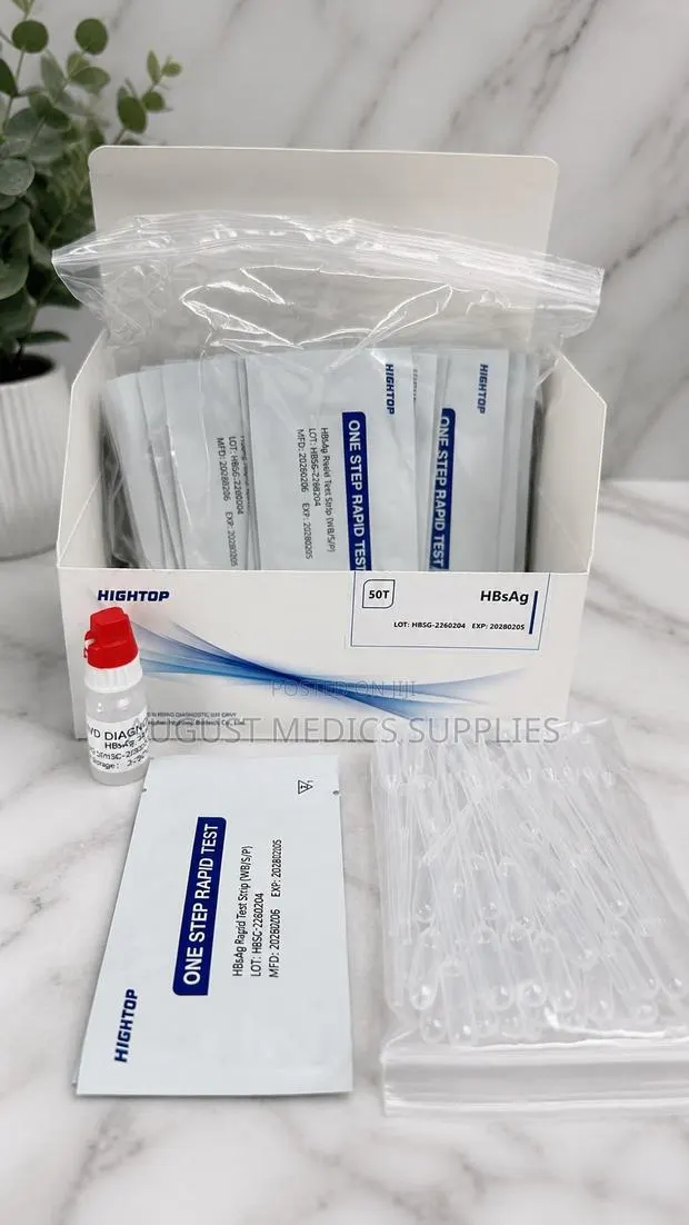 HIGHTOP HBsAg One Step Rapid Test. · Photo 1