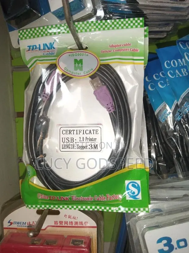 USB 2.0 Printer Cable 3M · Photo 1