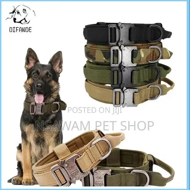Nylon Tactical Collar With Metal Buckle · Photo 1