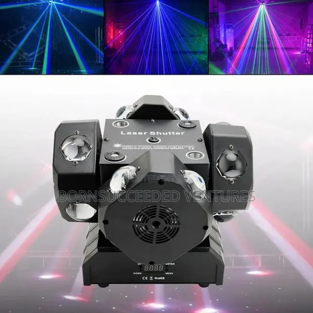 200w 16 Led Laser Moving Head RGBW Stage Light DMX Spotlight Lighting · Photo 1