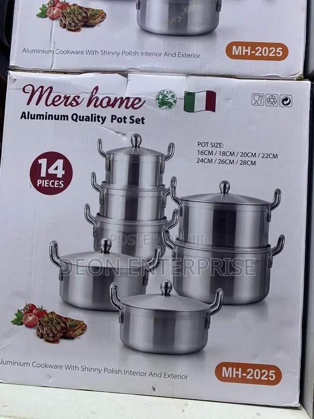 Aluminum Quality Pot Set · Photo 1