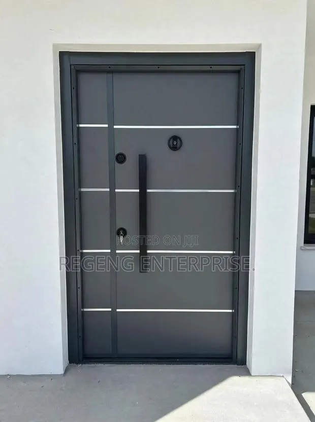 Quality Gray Heavy Security Door · Photo 1