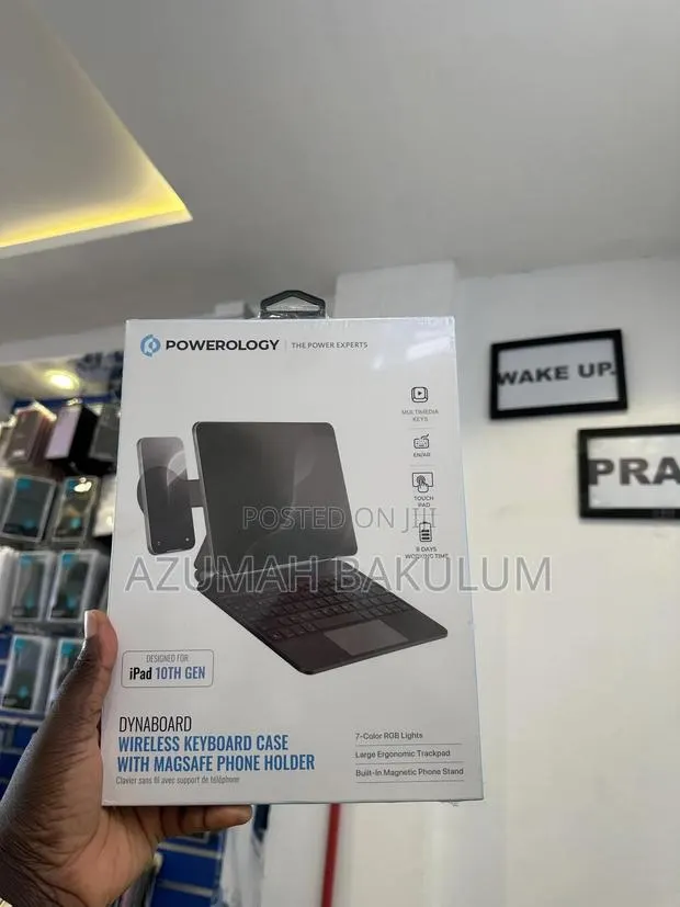 iPad 10th Gen/11(A16,2025)Wireless Keyboard With Magsafe Phoneholder · Photo 1