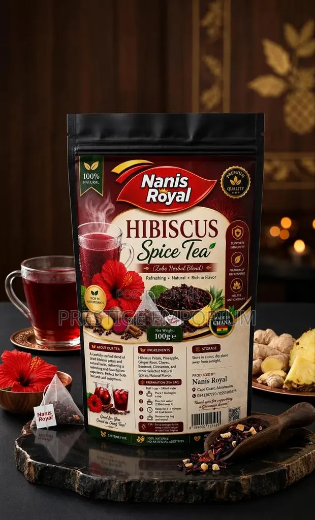 Nanis Royal Hibiscus/Sobolo Spice Tea · Photo 1