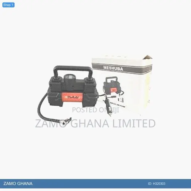 W-009 Car Tyre Compressor Light Duty Built in Small Motor - H320303 · Photo 1