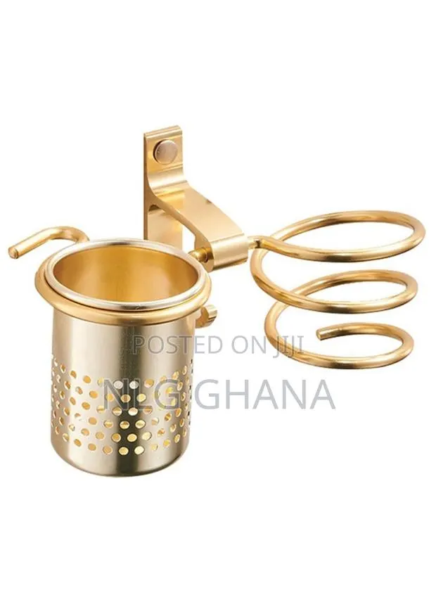 Space Aluminum Spiral Hair Dryer Holder Wall Mounted. Tvx26480 · Photo 1