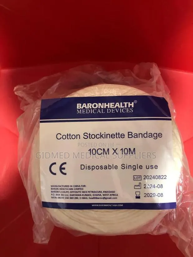 Cotton Stockinette Bandage 10cmx10m · Photo 1