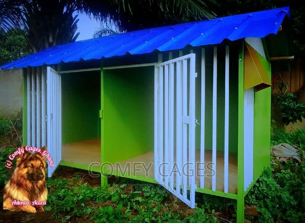 Super Solid Double Galvanized Steel Security Comfy Dog Cage · Photo 1