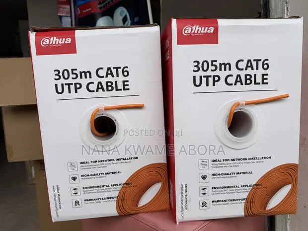 Dahua Cat 6 Cable Full Copper UTP · Photo 1
