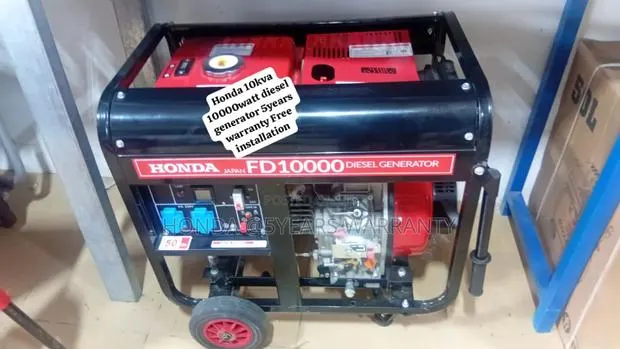 Skeleton Type Honda 10kva 10000watt Diesel Generator 10kva · Photo 1
