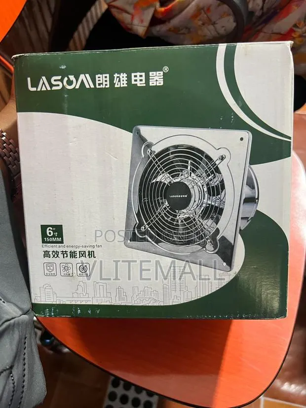 Lason 6-Inch (150mm) Efficient and Energy-Saving Exhaust Fan. · Photo 1