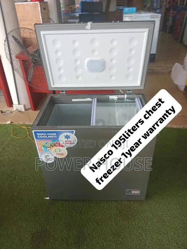Quality NASCO 195L Chest Freezer Perfect for Storing Meat Fish, Frozen · Photo 1