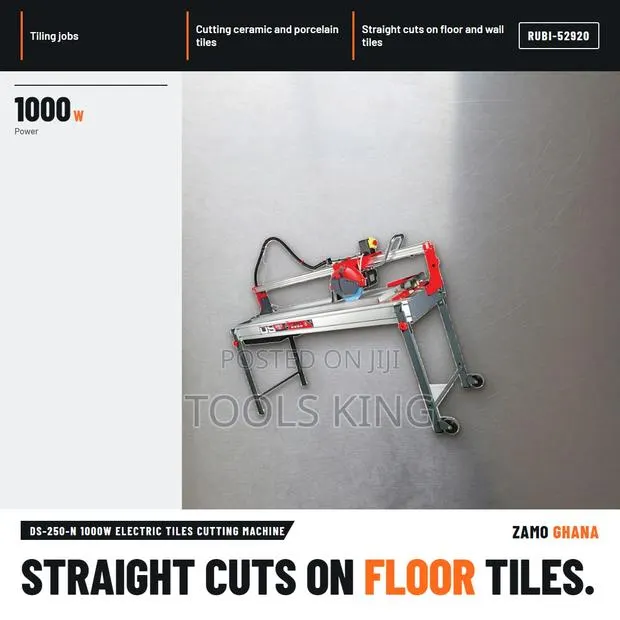Ds-250-N 1000W Electric Tiles Cutting Machine - RUBI-52920 · Photo 1