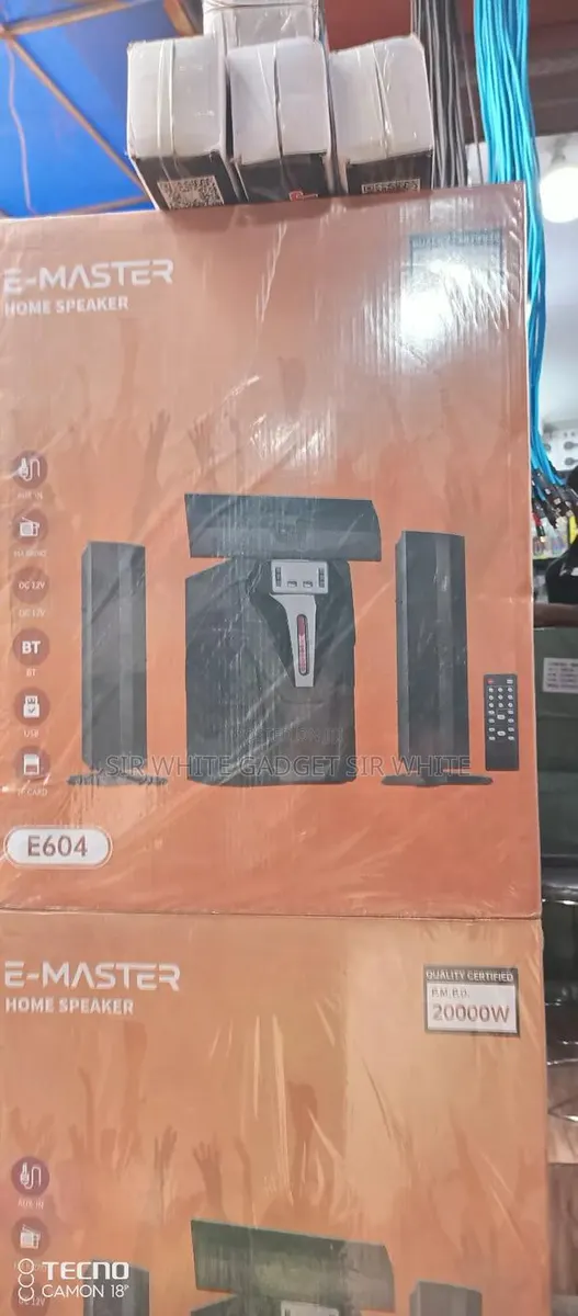 E Master Home Theater System · Photo 1