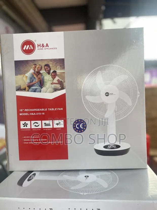 Rechargeable Fan · Photo 1