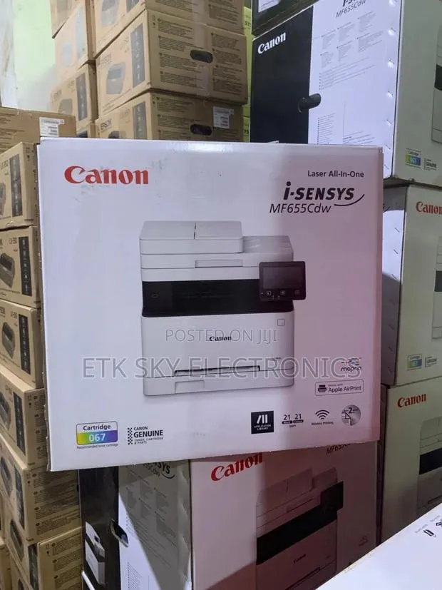 Canon I-Sensys Mf655cdw All in One Laserjet Printer · Photo 1