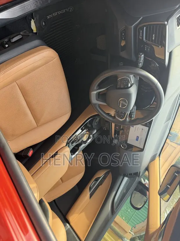 New Lexus LX 500d 2023 Orange · Photo 1