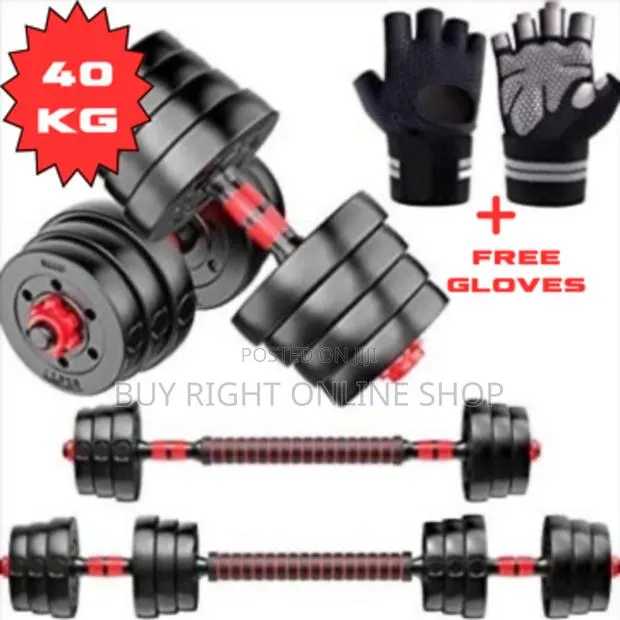 Adjustable 40kg Dumbbells Suitable for Home Workout · Photo 1