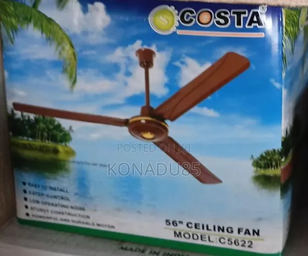 Costa 56"and 36" Ceiling Fan · Photo 1