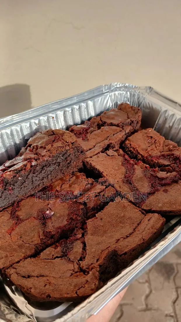 Chocolate Filled Fudgy Brownies(Box of 4) · Photo 1
