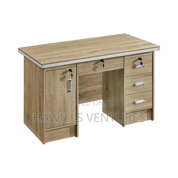 Premium Wood Study Table With Drawers Attached(130*60*75cm) · Photo 1