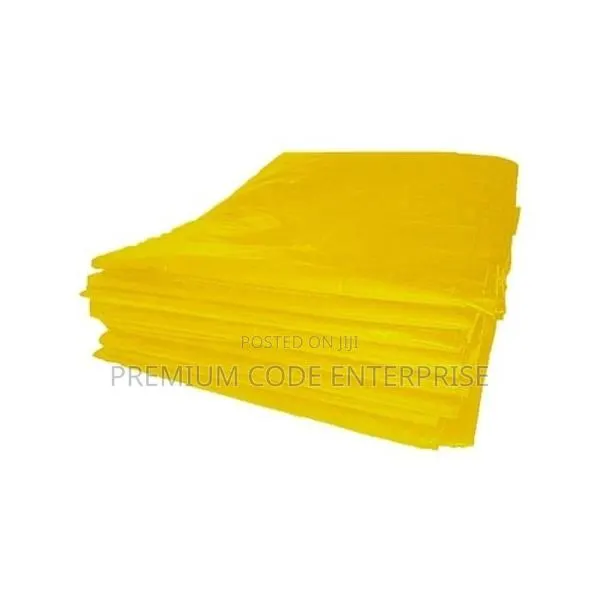 20l Waste Bin Liners - Yellow, 300pcs/Pack · Photo 1