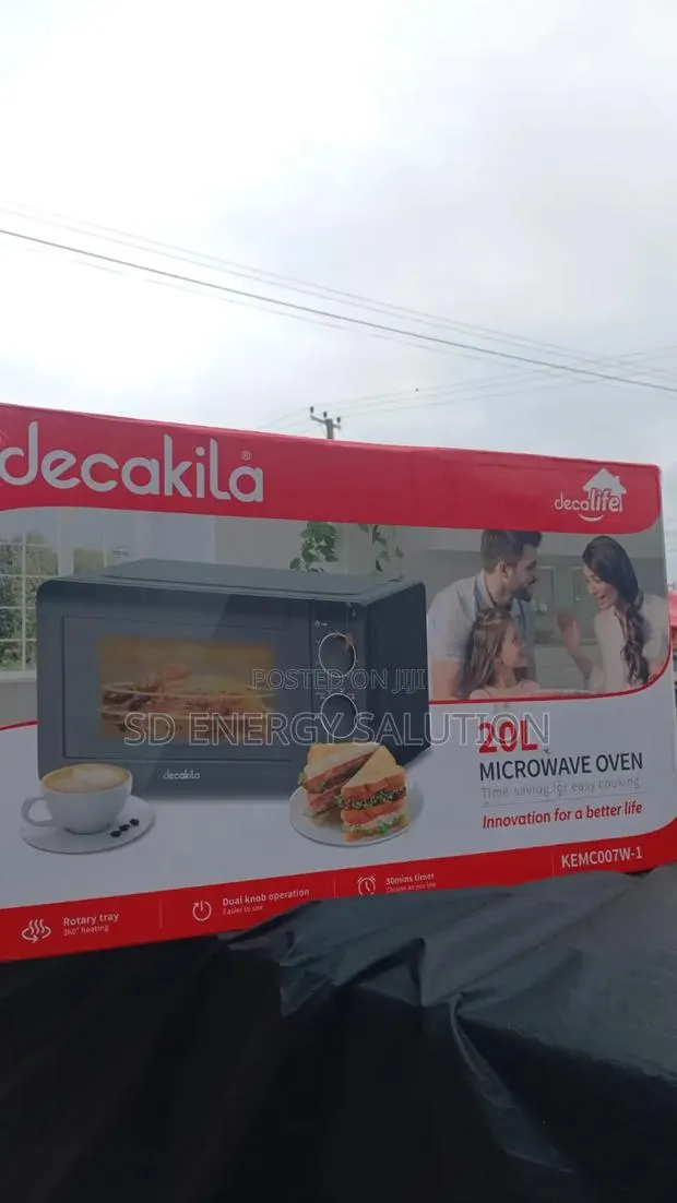 Decakila Microwave Oven 20 Liters – Durable Design · Photo 1