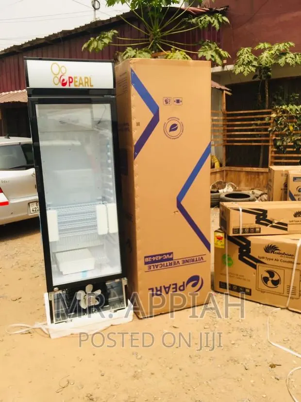 Sealed in Box Pearl PVC-424 Single Door Beverage Cooler. · Photo 1