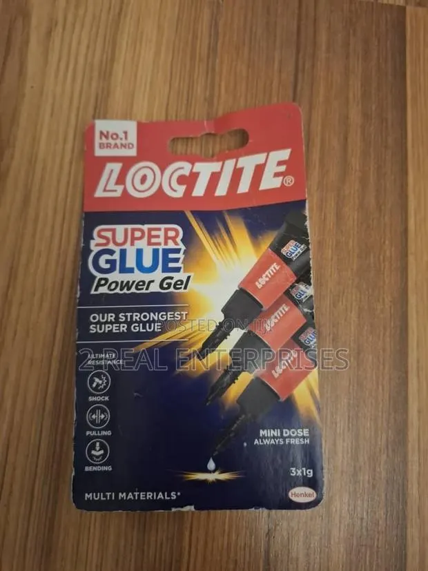 Loctite Super Glue Power Gel Mini Trio (3 X 1g Tubes) · Photo 1