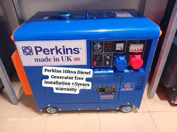 Notion Forge Perkins Diesel Generator 10kva Silent · Photo 1