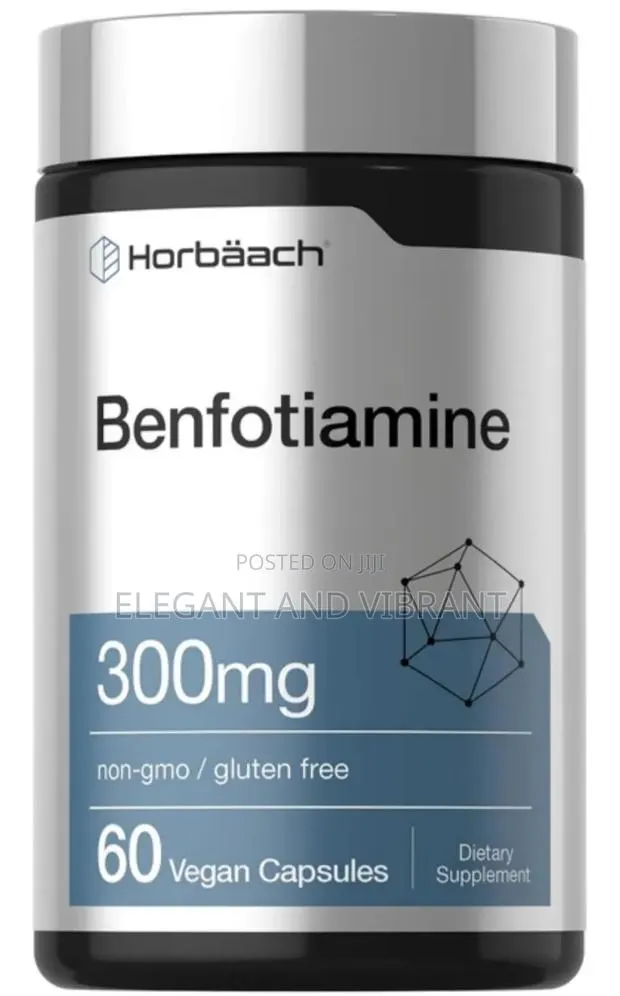 Benfotiamine 300mg | 60 Capsules · Photo 1