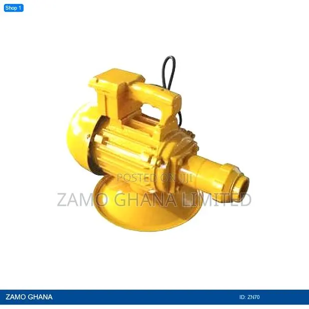 Concrete Vibrator Exen Inserted Type Electric 2hp 220v Alu Wire - Zn70 · Photo 1