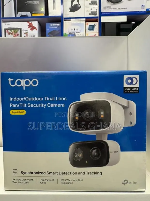 Tapo C246d Indoor/Outdoor Dual Lens Security Camera · Photo 1