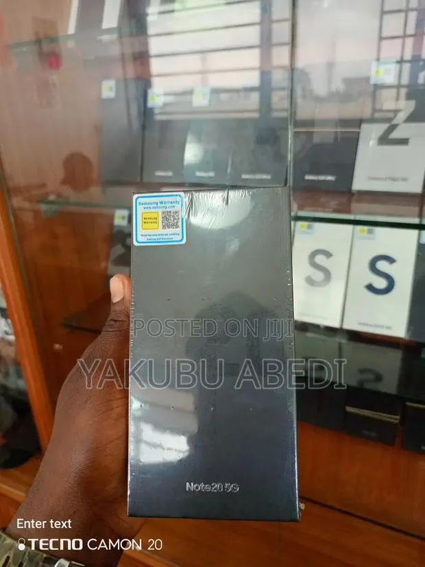 New Samsung Galaxy Note 20 5G 256 GB Green · Photo 1