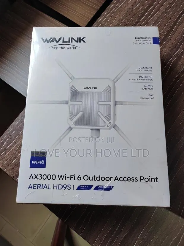 WAVLINK AX3000 WiFi6 Outdoor Access Point AERIAL HD9S IP67 Waterproof · Photo 1