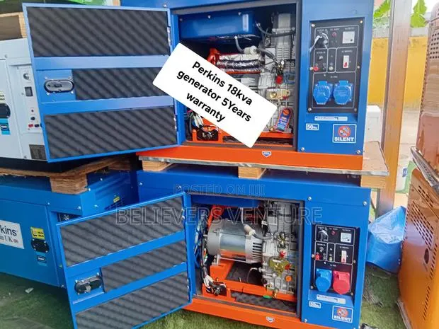 Perkins 18 kVA Silent Diesel Generator – Industrial Grade · Photo 1