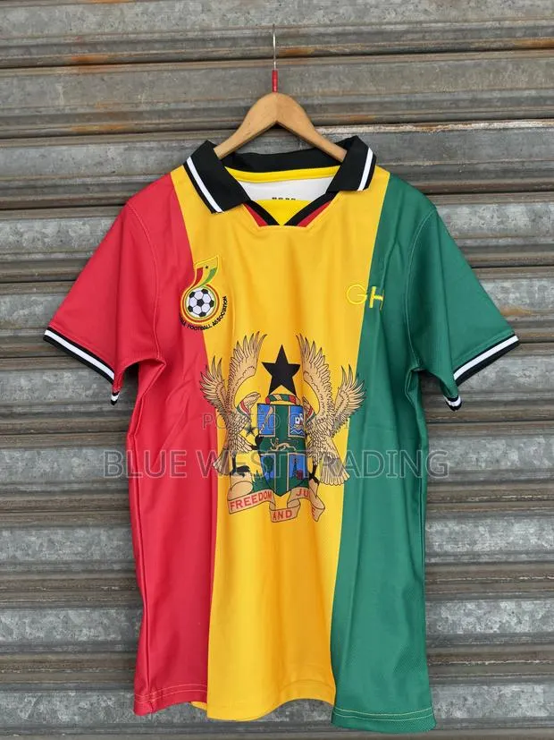 Ghana Coat of Arms Jersey _ Ghana Concept Jersey · Photo 1