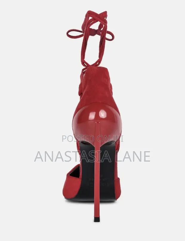 Rag N Co Red Heels With Strap · Photo 1
