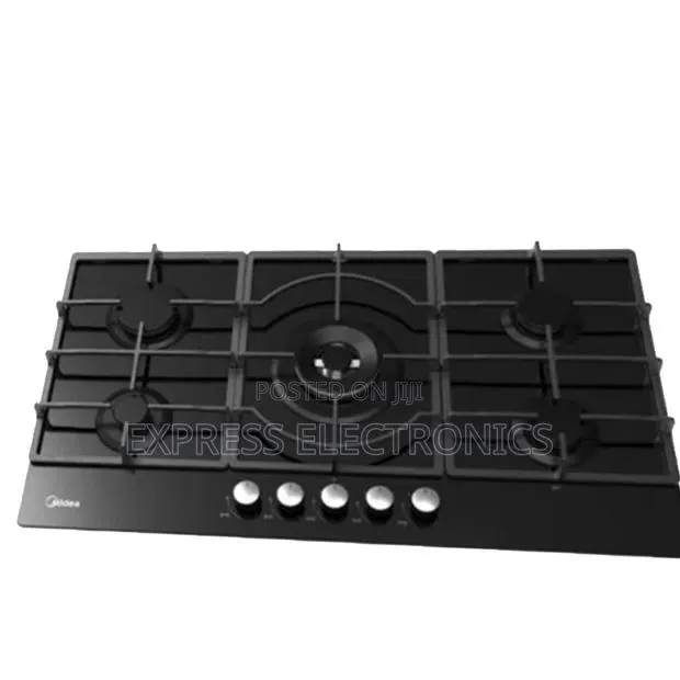 Ultra Modern Midea 90Gq095 Built-in Gas Stove, 5 Burners, 60X50 Cm - · Photo 1