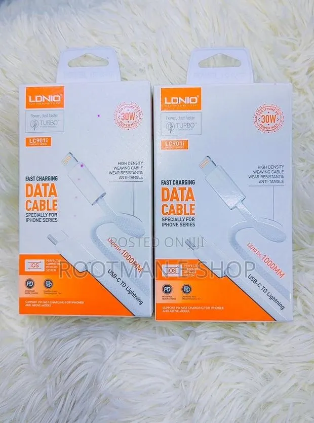 Ldnio Lc901i USB-C to Lightning Cable 1m, 65w Pd Fast Charging · Photo 1