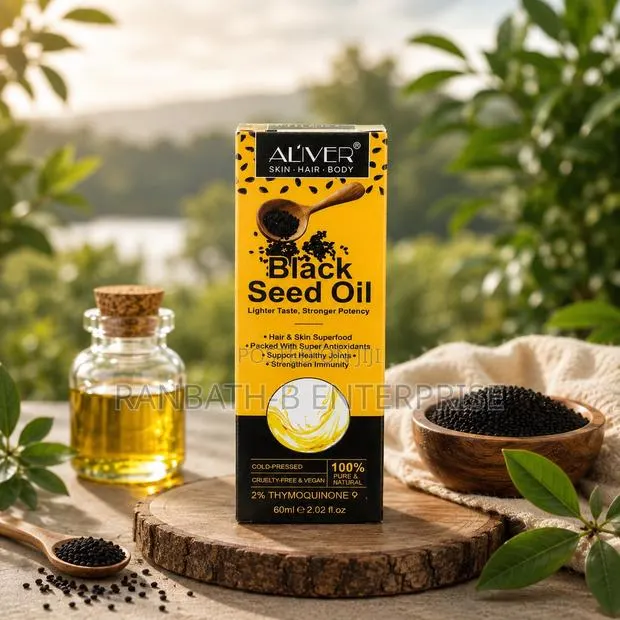 ALIVER Black Seed Oil – Premium Wellness Oil · Photo 1